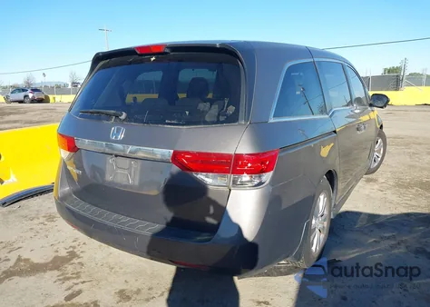 2014 Honda Odyssey Ex from USA, damaged, VIN 5FNRL5H43EB125778